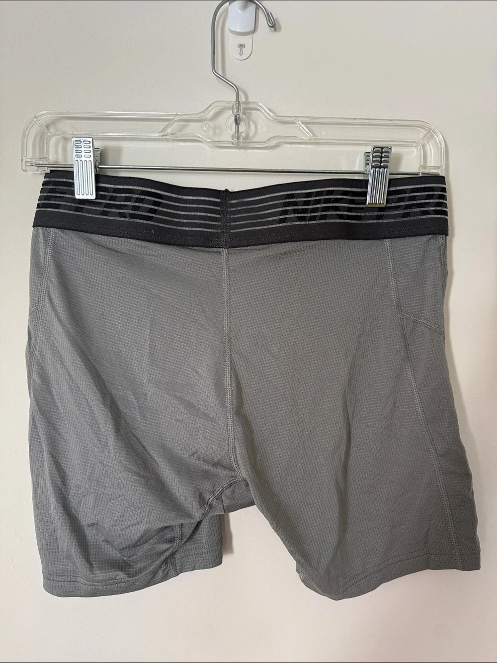 Nike Pro Men’s Gray Compression Shorts